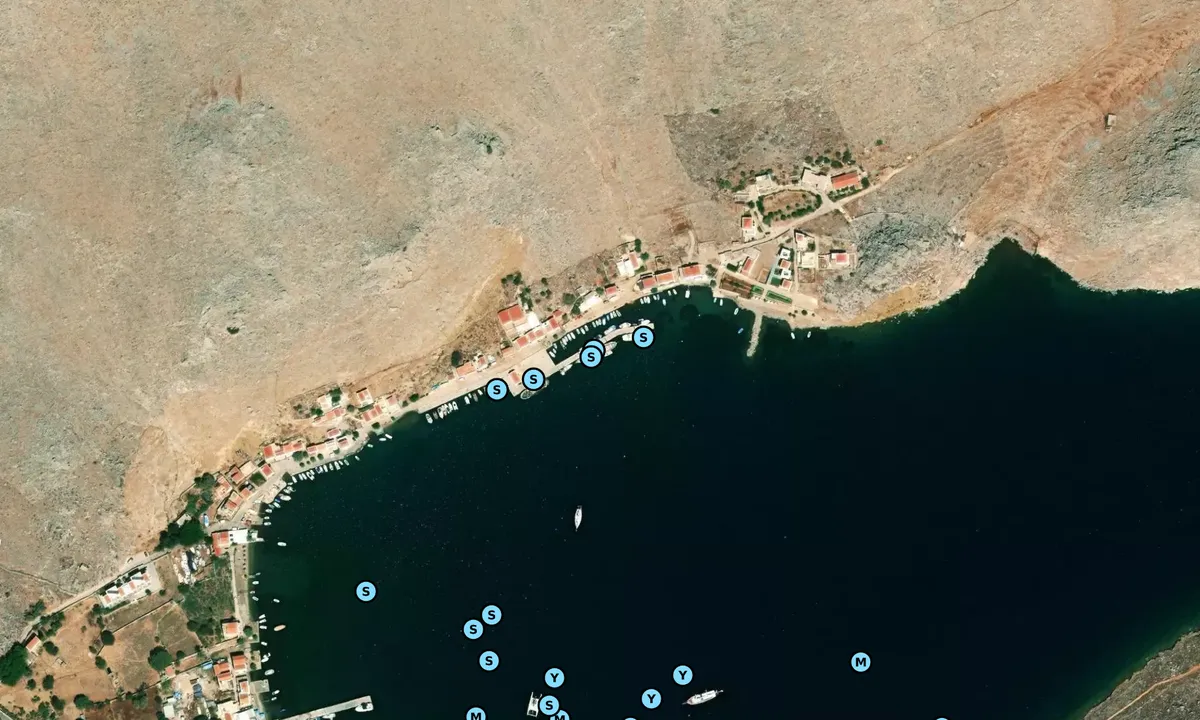 Satelite image of Marina Symi