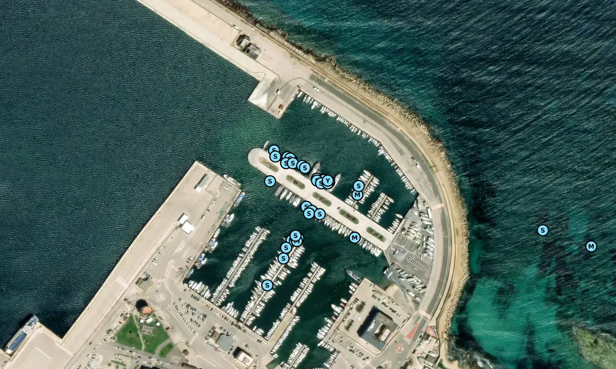 Satelite image of Marina Turritana