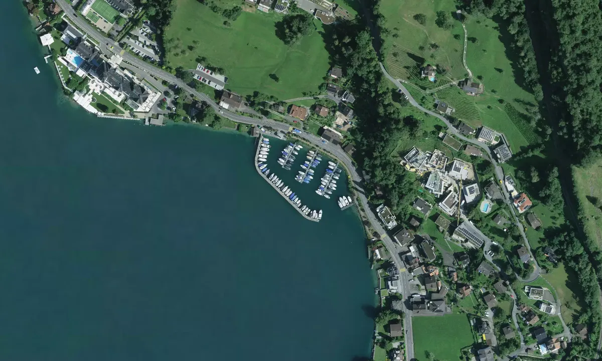 Satelite image of Marina Vitznau