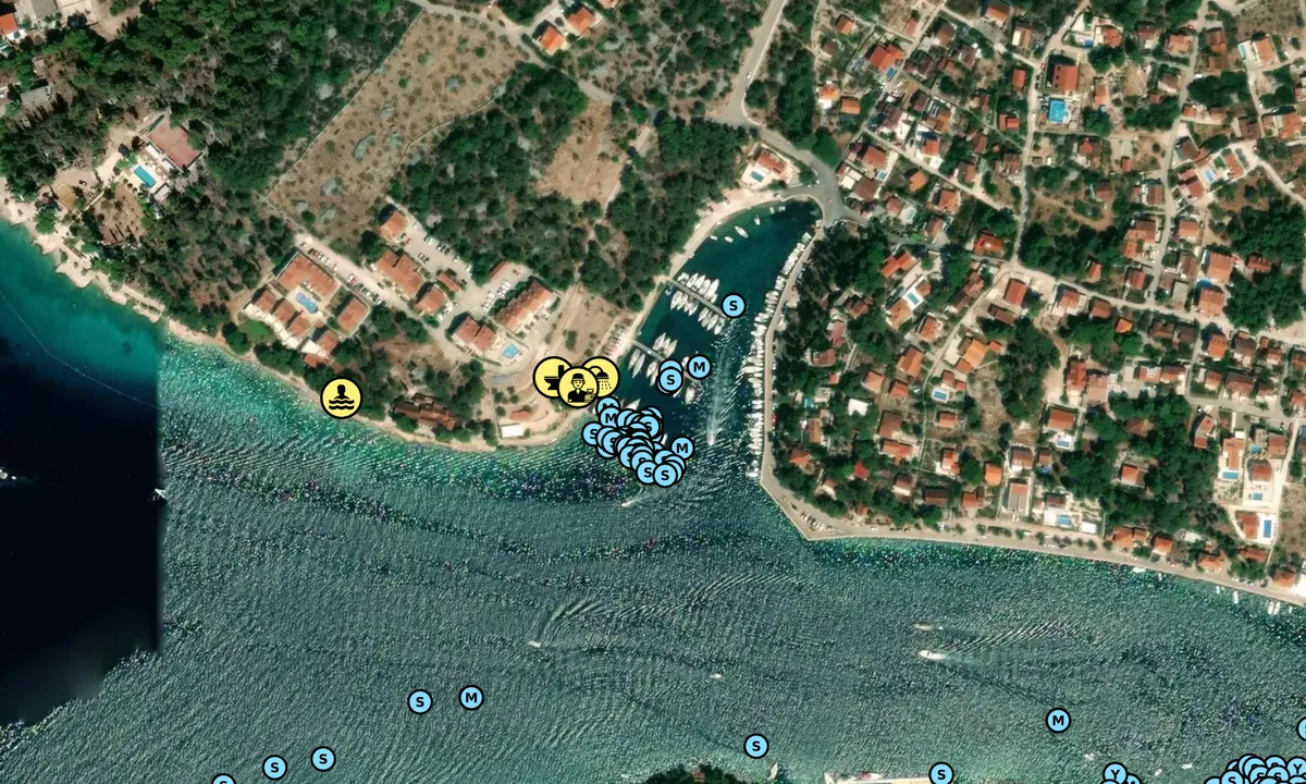 Satelite image of Marina Vlaska