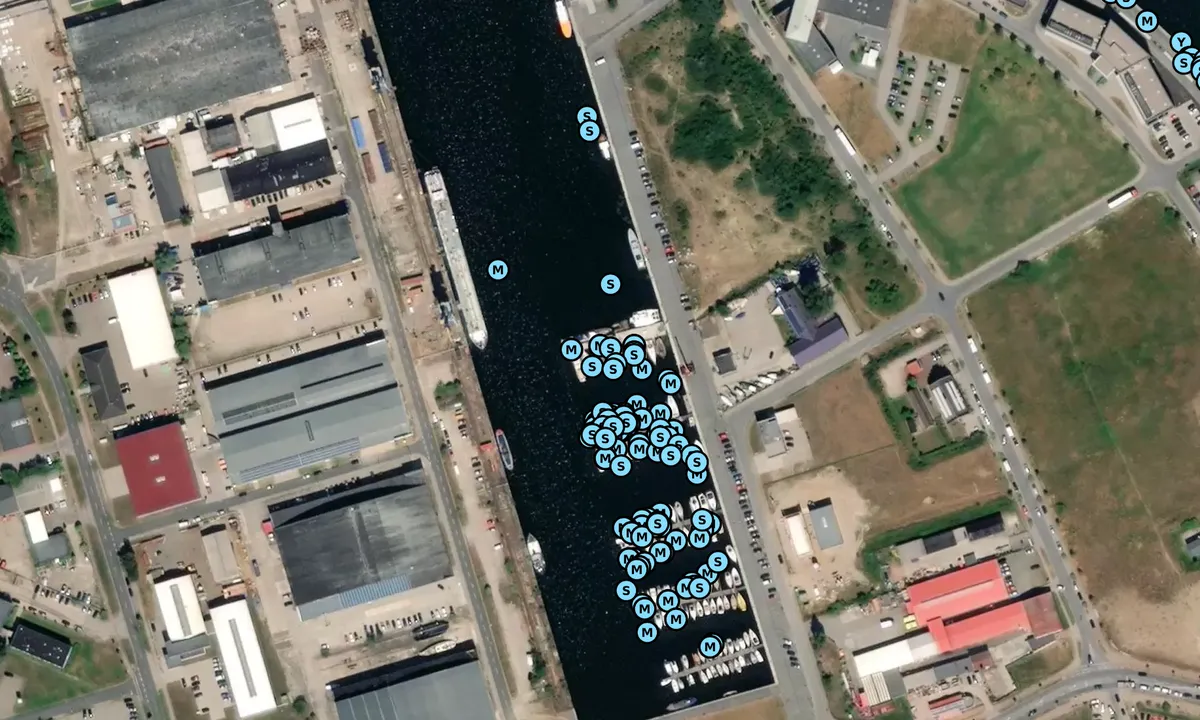 Satelite image of Marina Westhafen