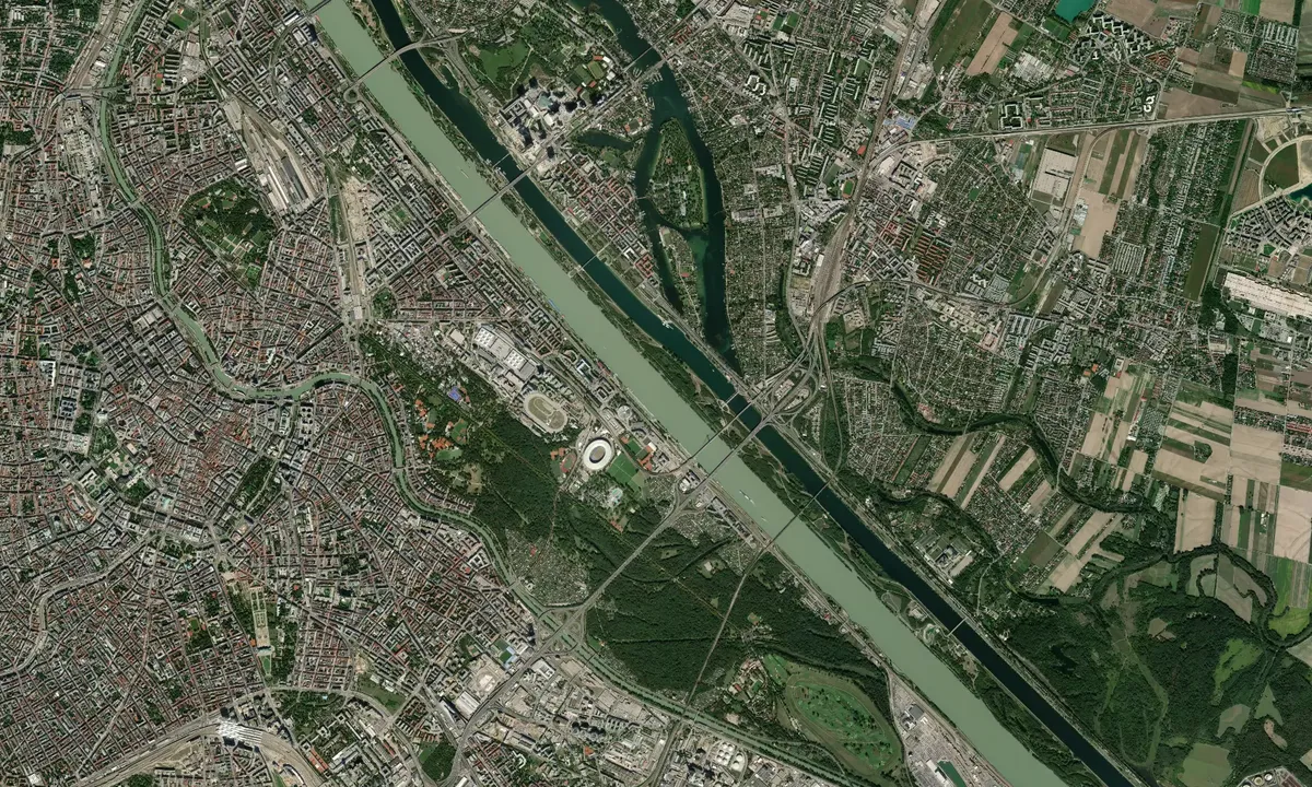 Flyfoto av Marina Wien 1