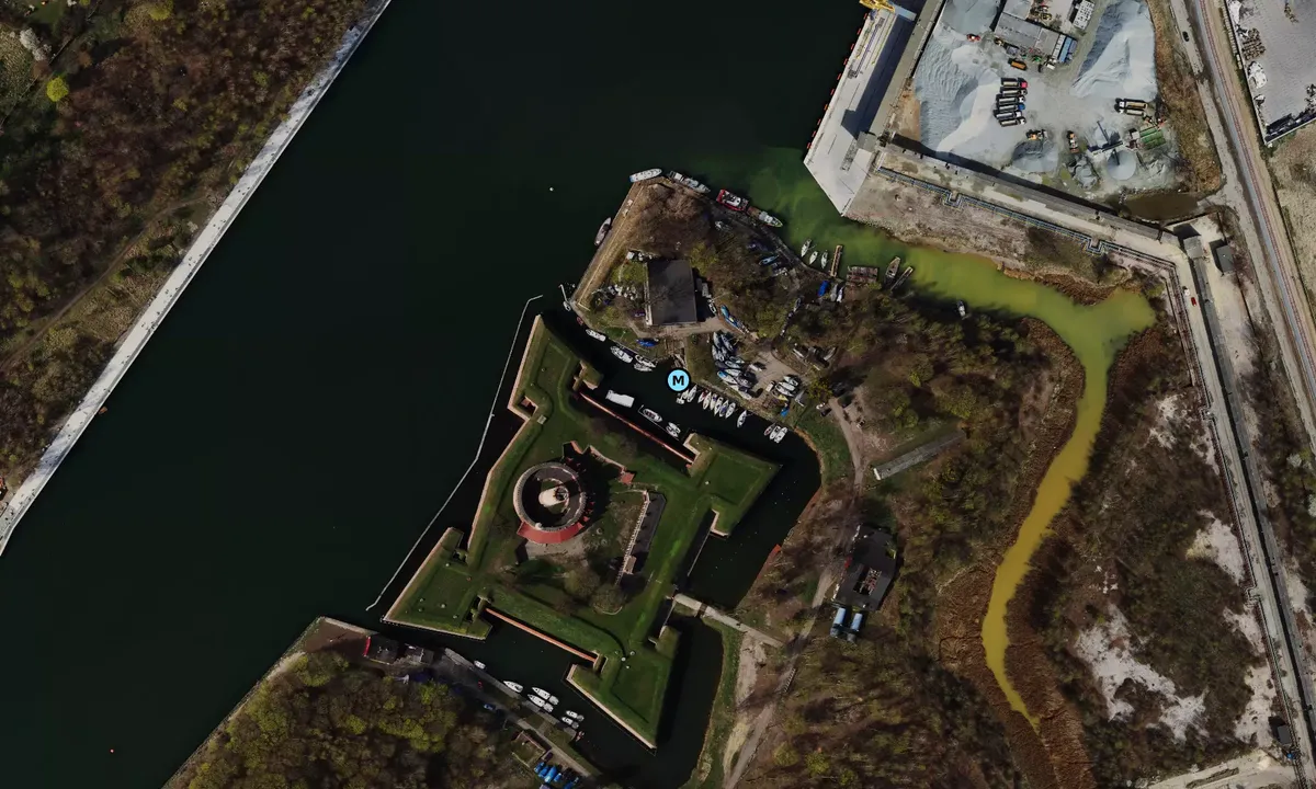 Satelite image of Marina Wisłoujście