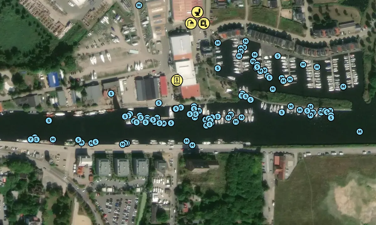 Satelite image of Marina Yachtzentrum
