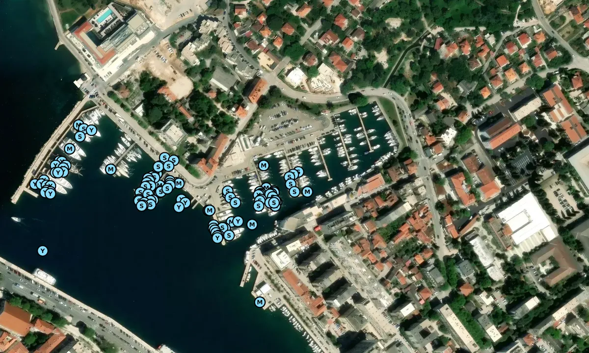Satelite image of Marina Zadar