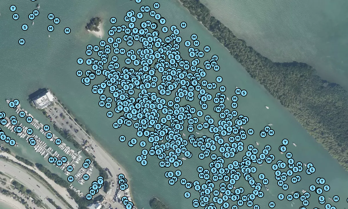 Satelite image of Marine Stadium - 1