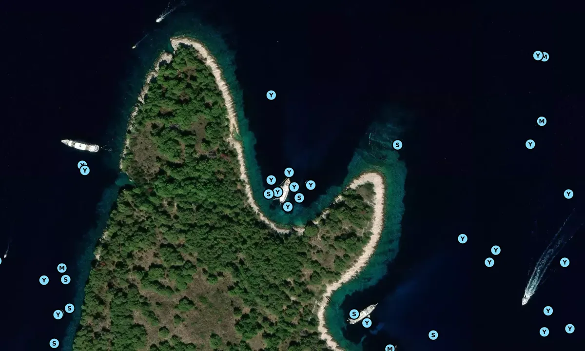 Satelite image of Marinkovac