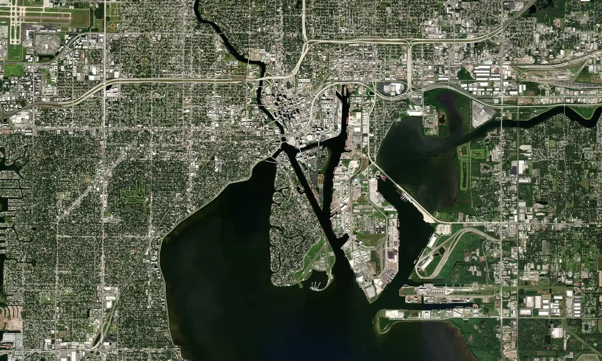 Flyfoto av Marjorie Park Marina - Tampa