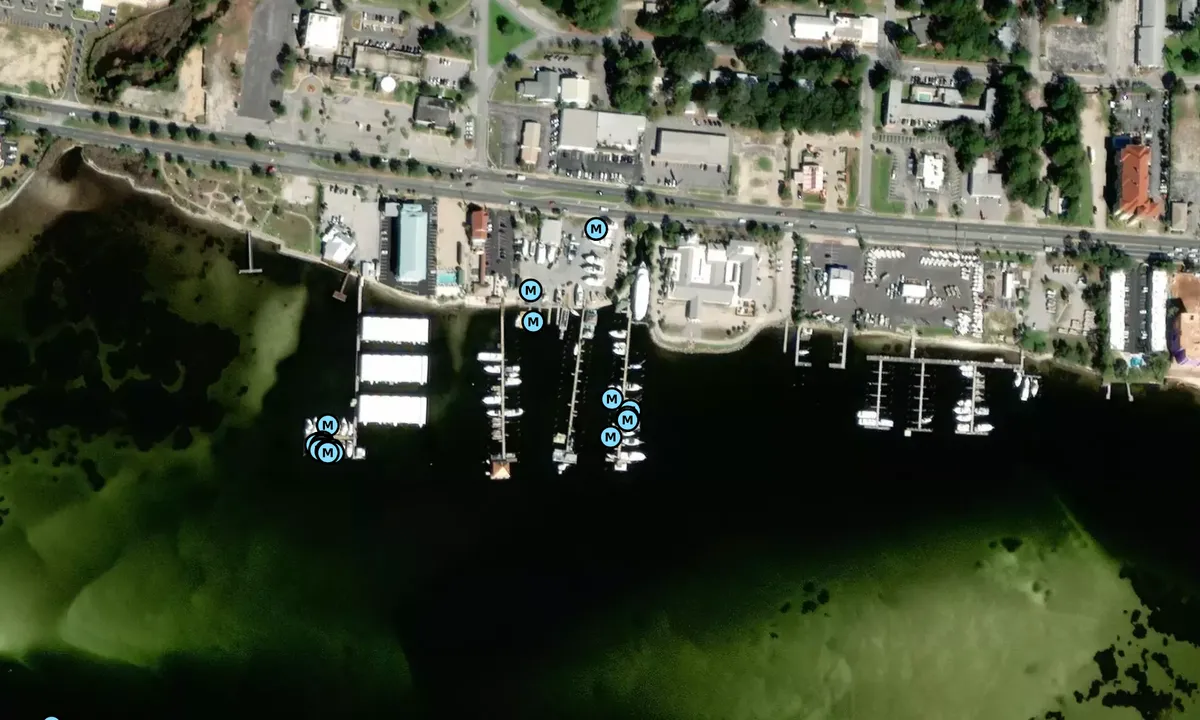 Satelite image of MARKER 21 MARINA