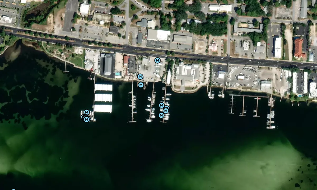 Satelite image of MARKER 21 MARINA