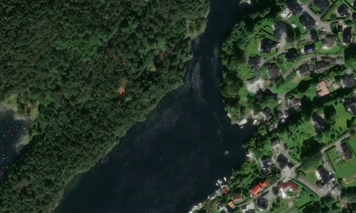 Satelite image of Marmorøyen