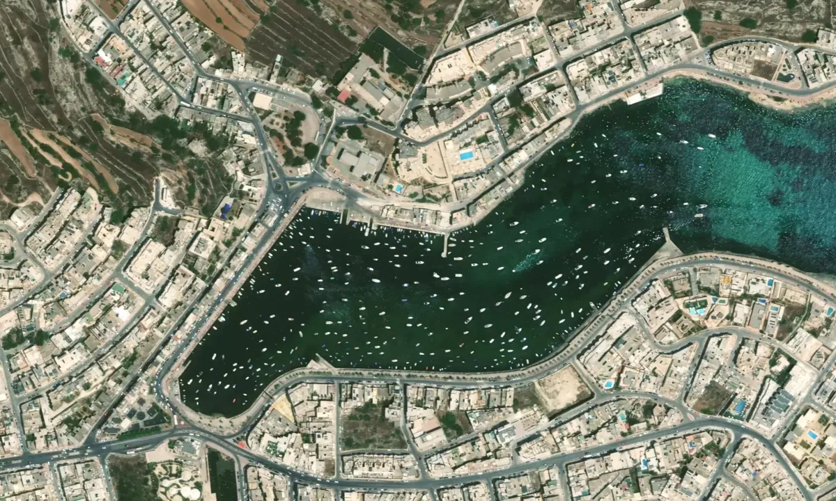 Flyfoto av Marsaskala