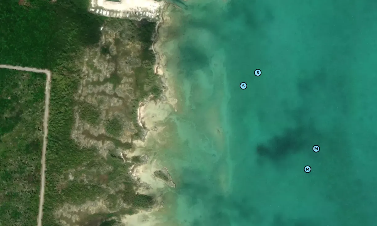 Satelite image of Marsh Harbor Boat Yard