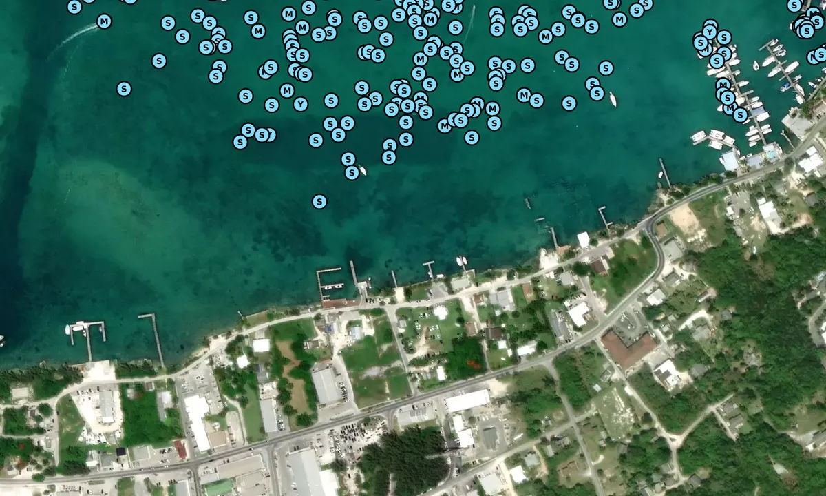 Satelite image of Marsh Harbour Public Dock
