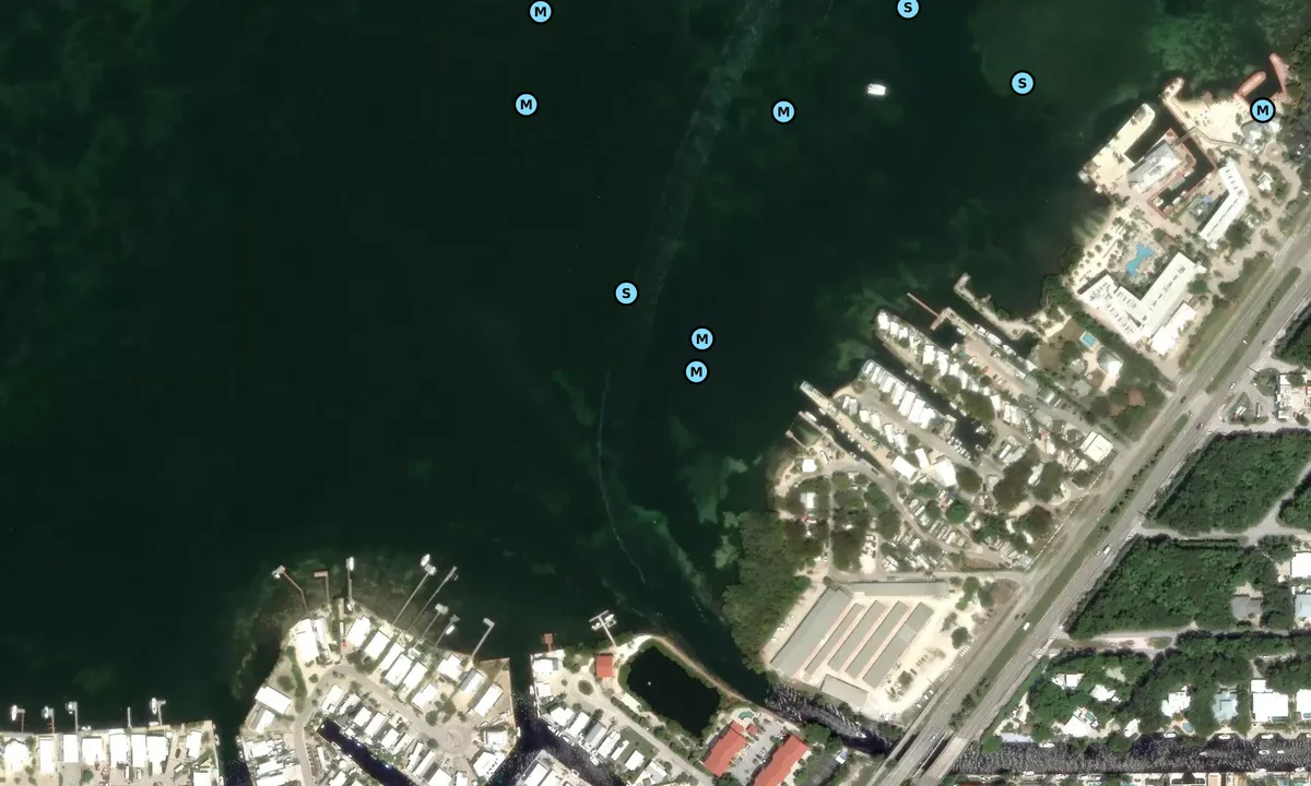Satelite image of Marvin D. Adams Anchorage