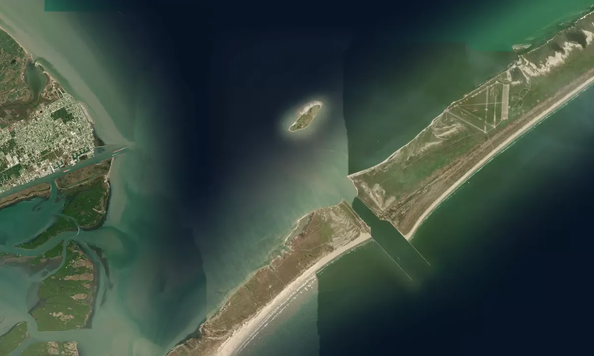 Flyfoto av Matagorda