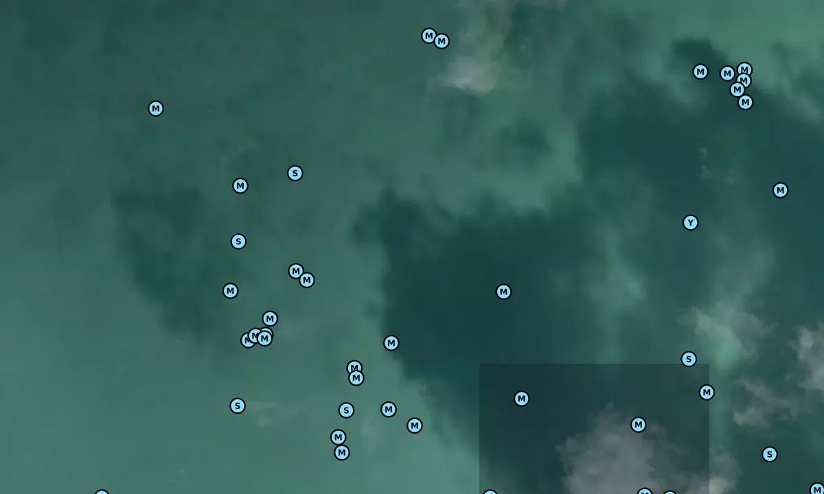 Satelite image of Matecumbe West
