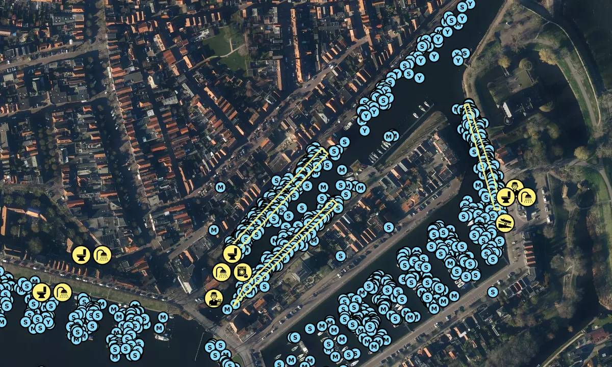 Satelite image of Medenblik - Oosterhaven