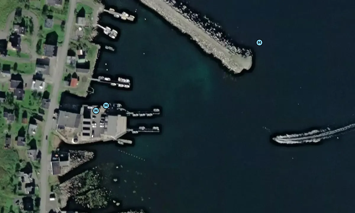 Satelite image of Mefjordvær
