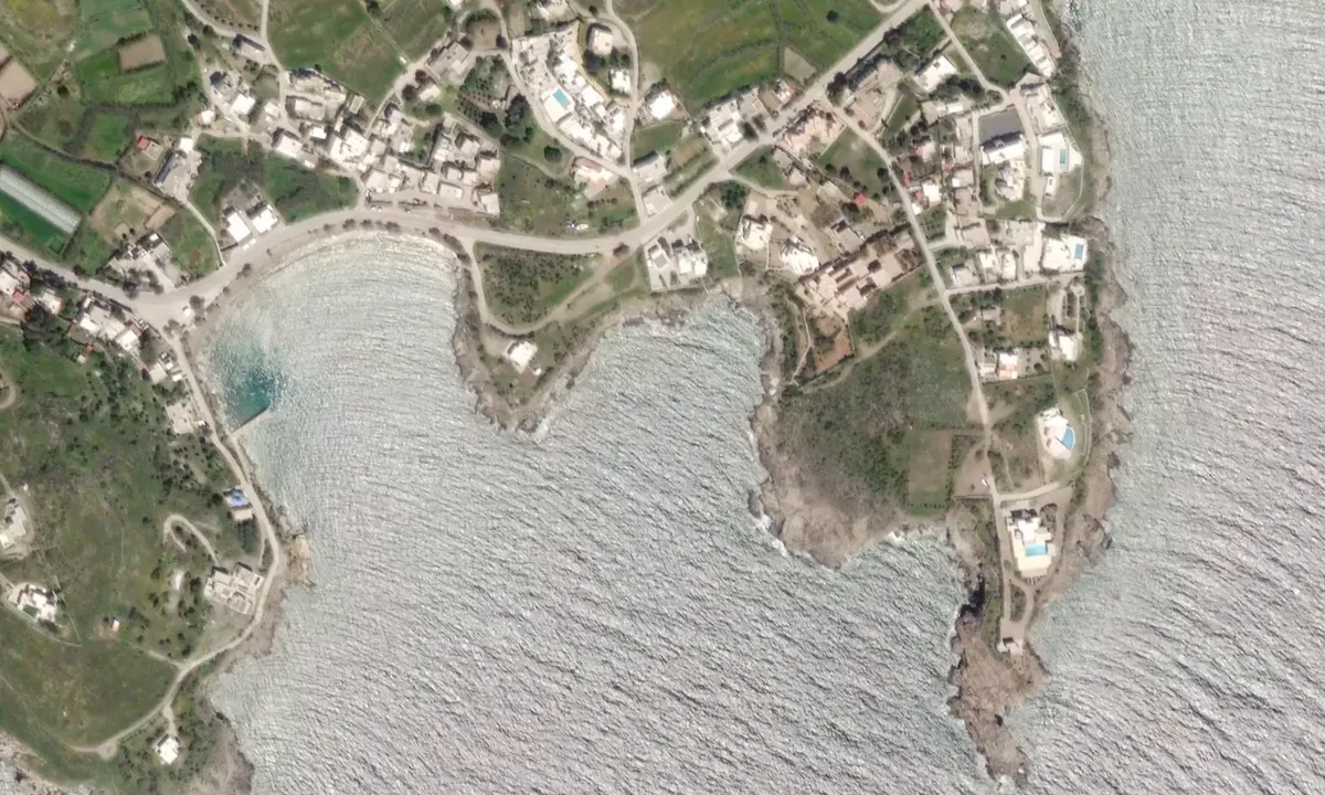 Satelite image of Megas Gialòs