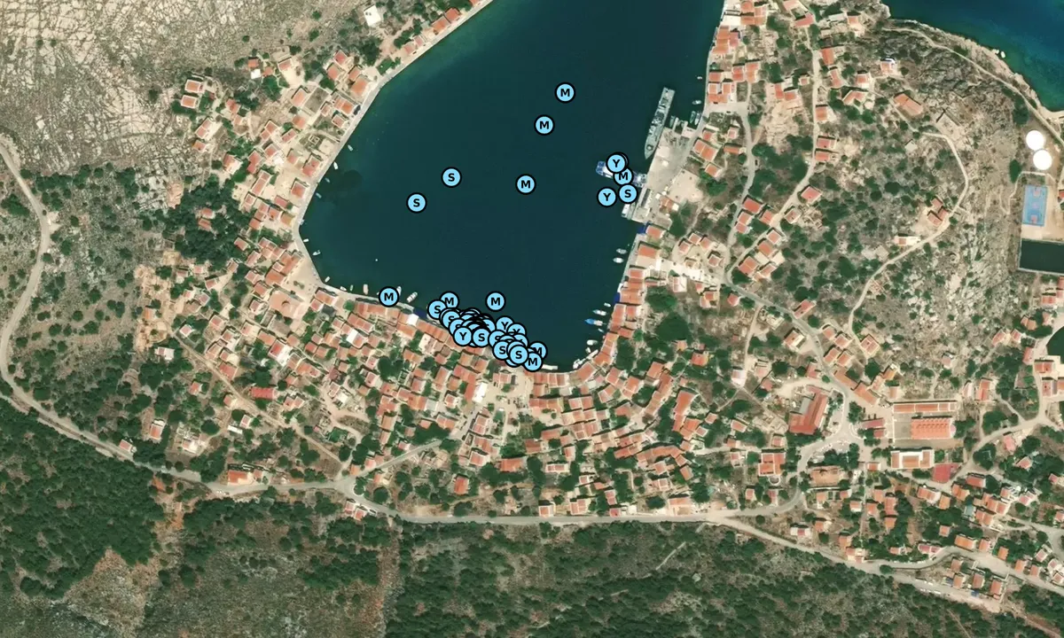 Satelite image of Megisti