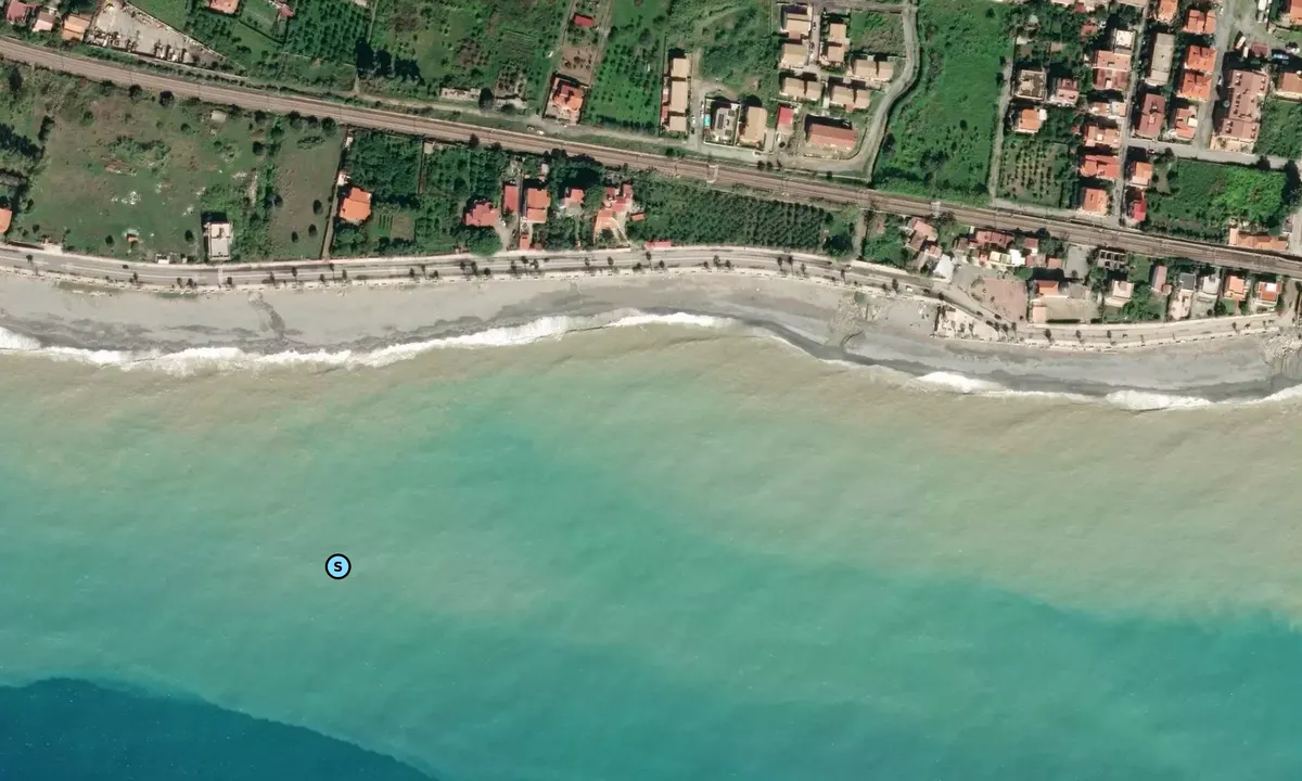 Satelite image of Melito di Porto Salvo