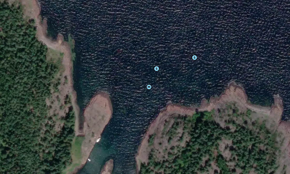 Satelite image of Mellom-Bolæren Nord