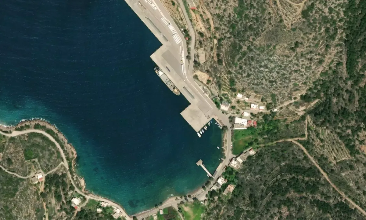 Satelite image of Mesta (Limenas)