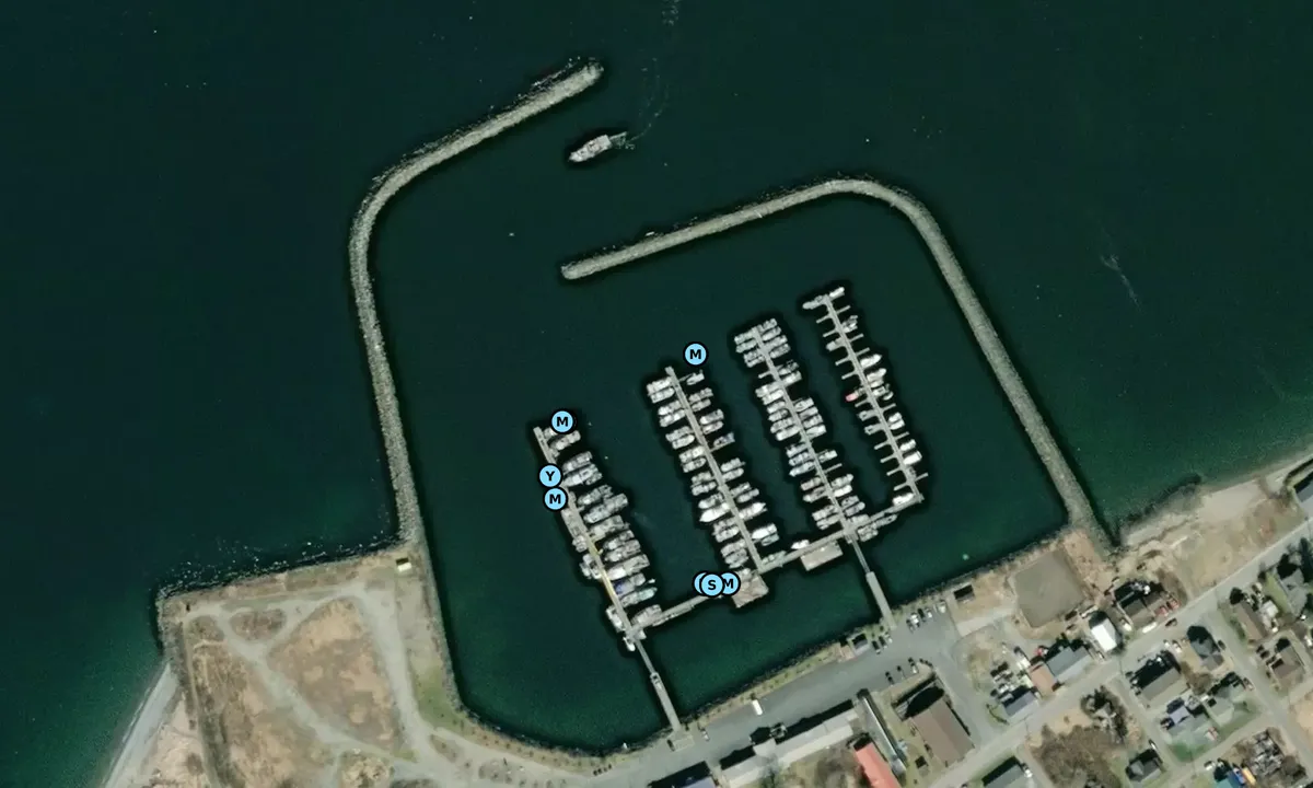 Satelite image of Metlakatla Community Dock