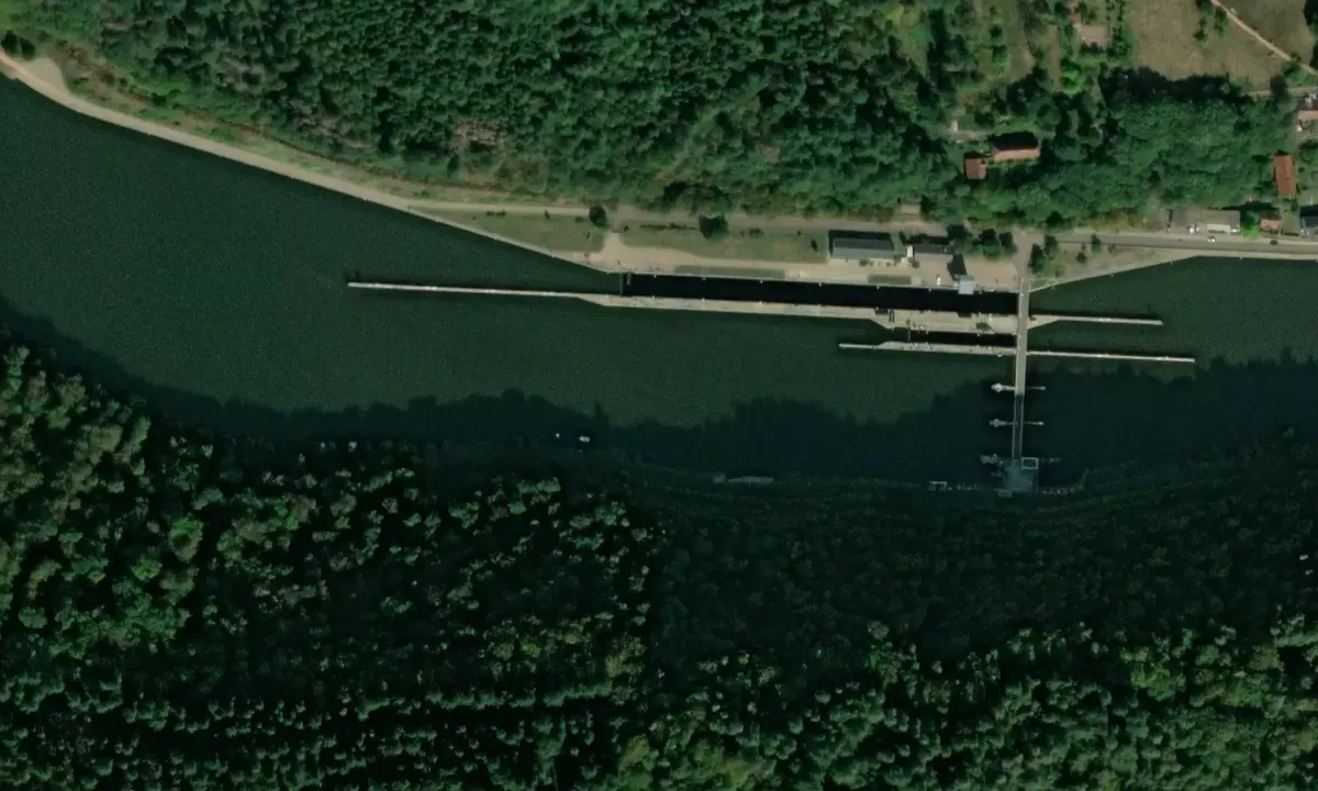 Satelite image of Mettlach