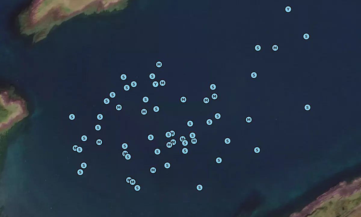 Satelite image of Mhor Bay