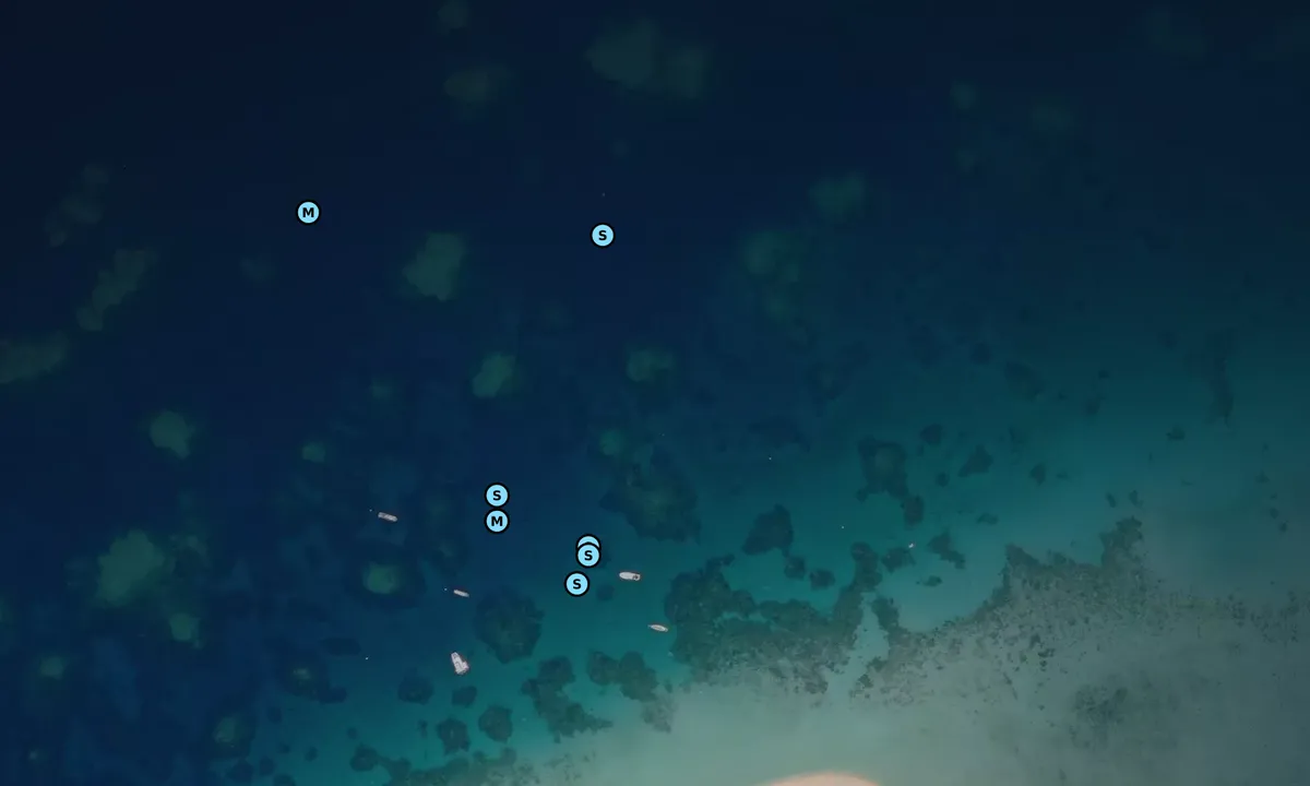 Satelite image of Michaelmis Cay