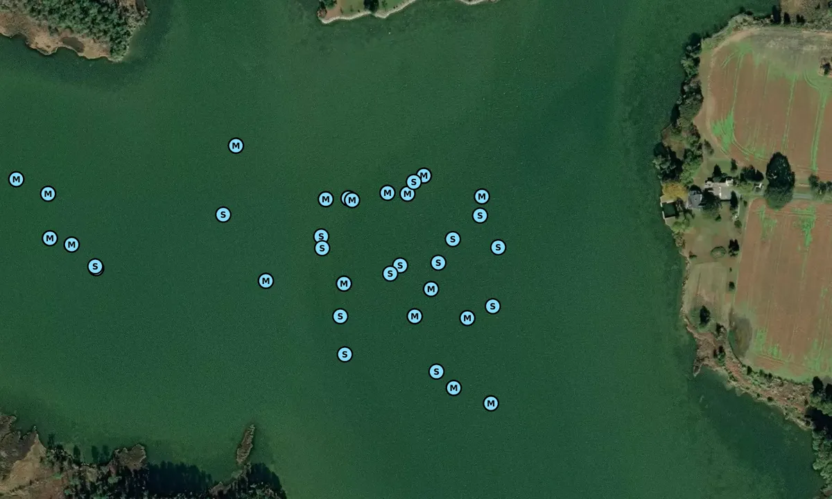 Satelite image of Mid-Hudson Creek