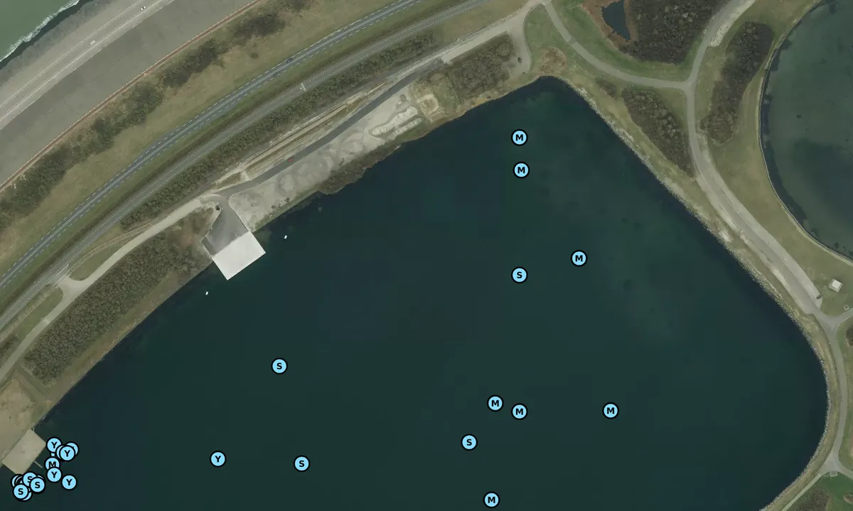 Satelite image of Middelplaat