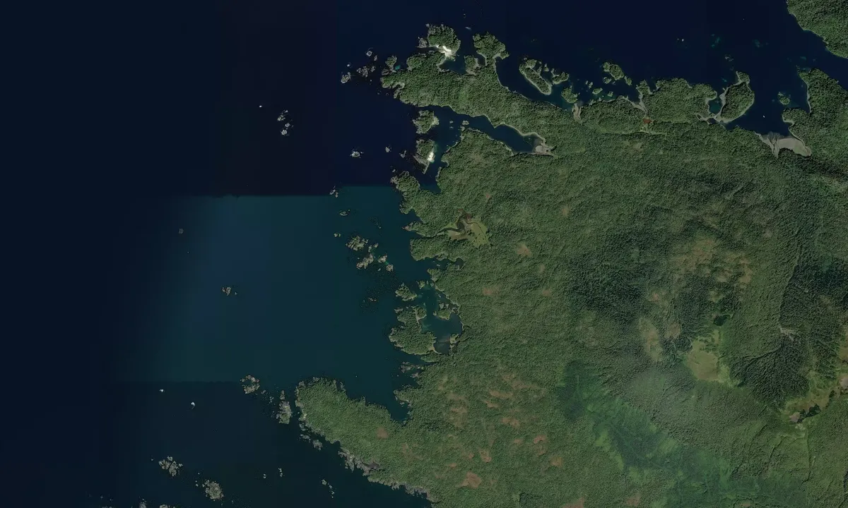 Flyfoto av Mielkoi Cove