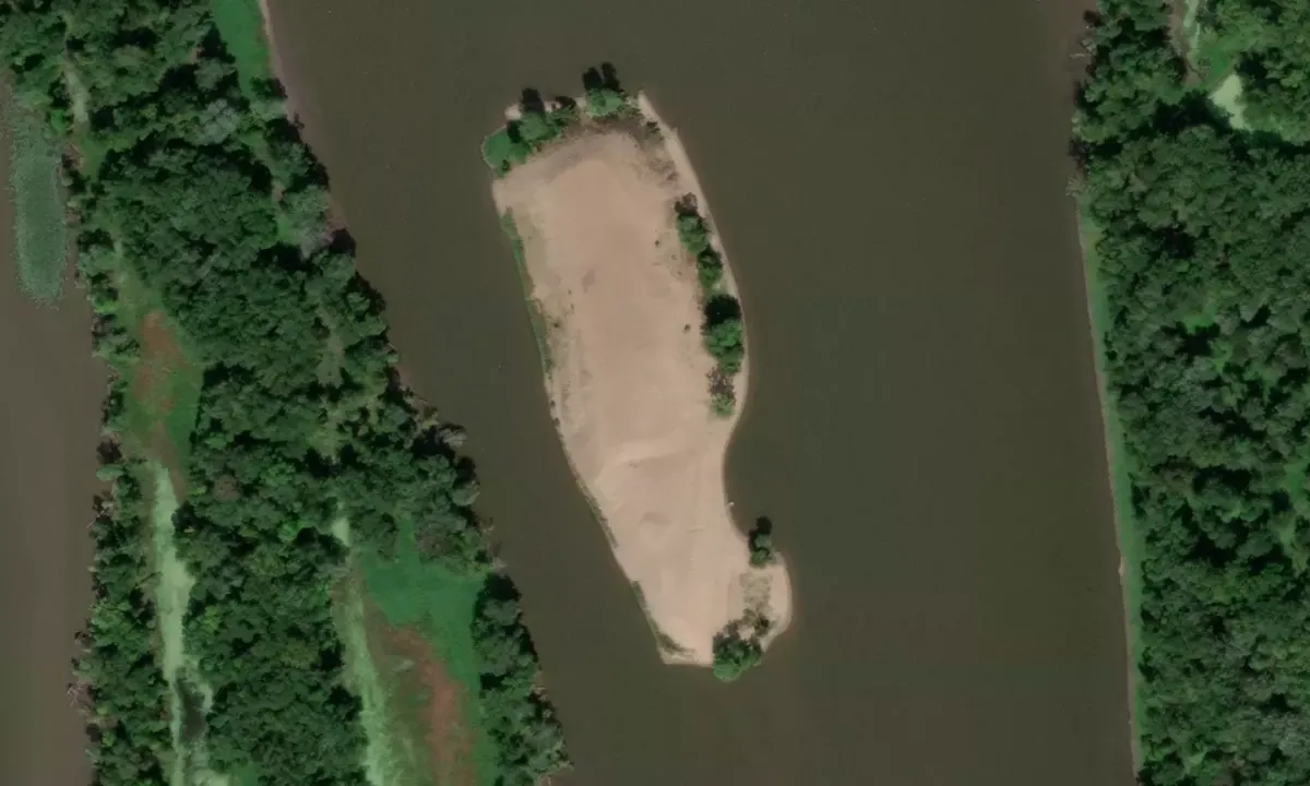 Satelite image of Mile Marker 799