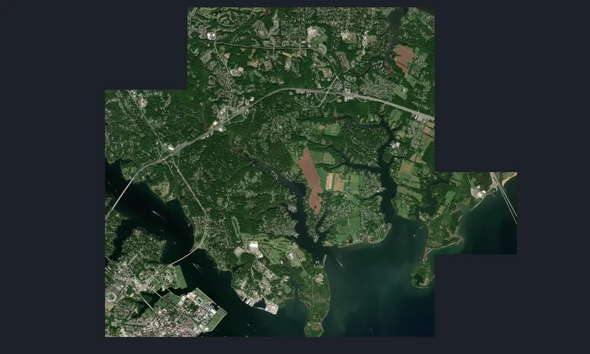 Flyfoto av Mill Creek - Cedarwood Cove
