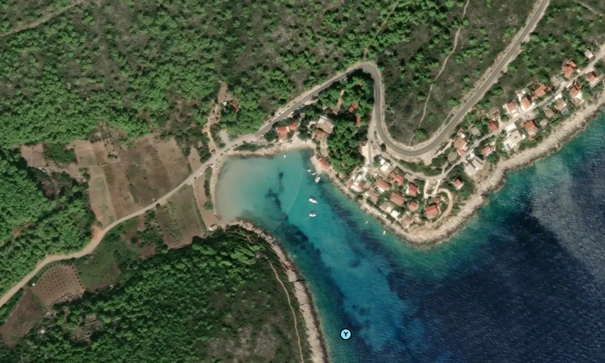 Satelite image of Milma Beach