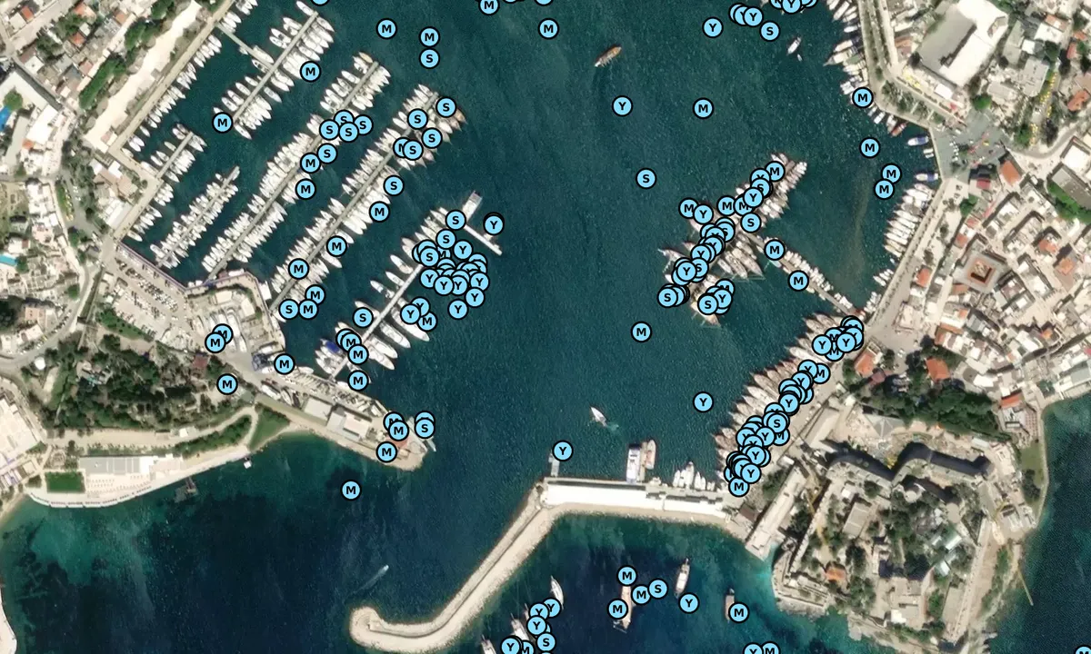Satelite image of Milta Bodrum Marina - Muğla