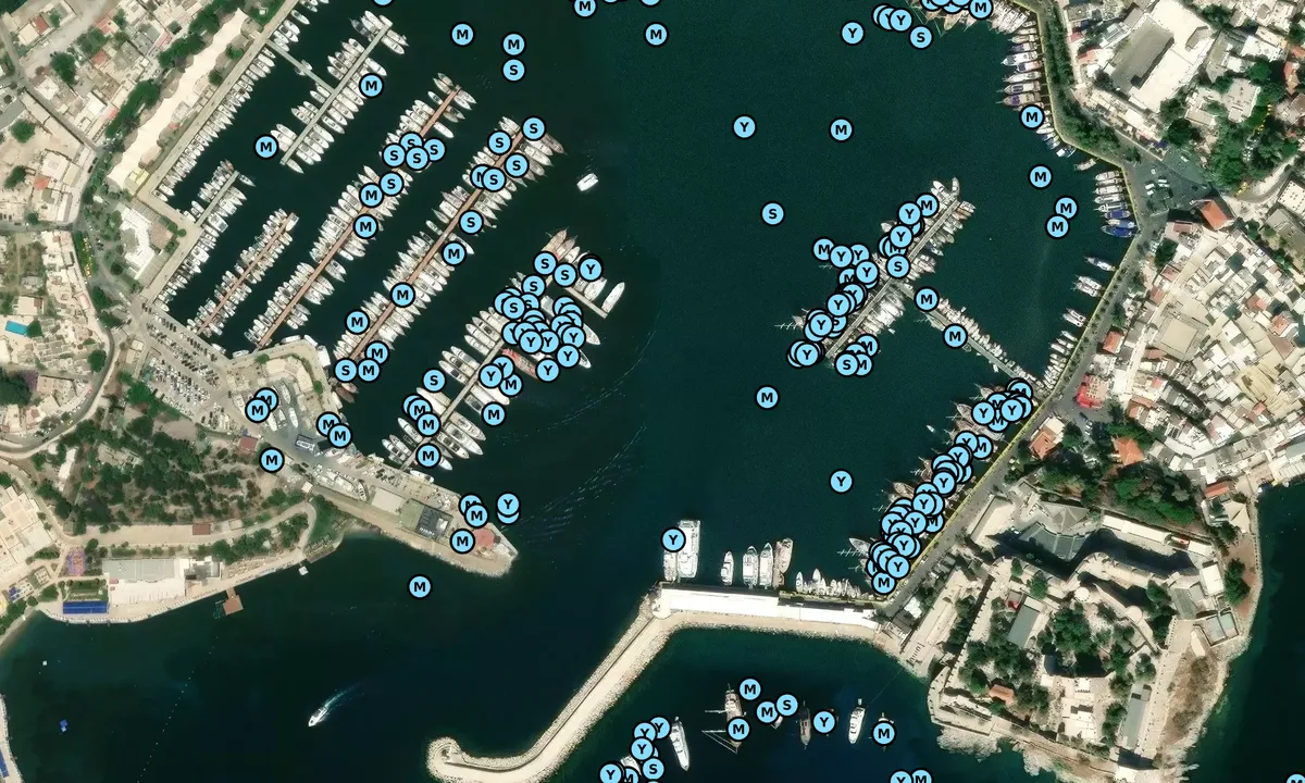 Satelite image of Milta Bodrum Marina - Muğla