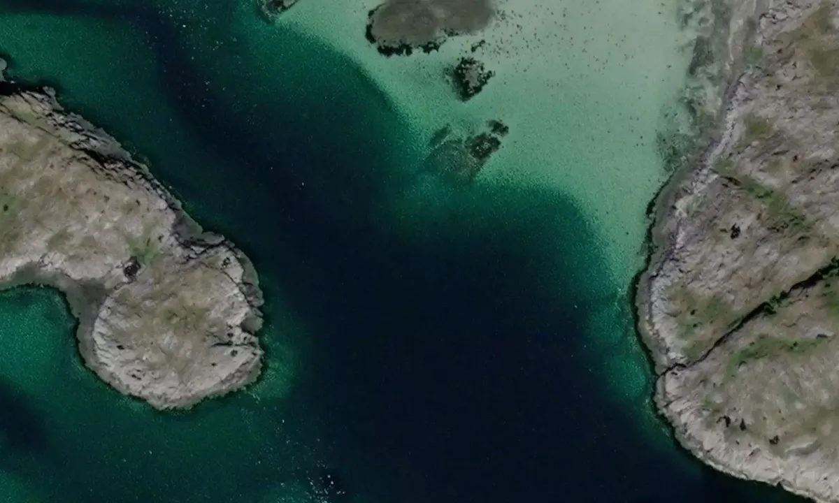 Satelite image of Mindlandet