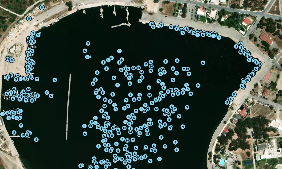 Satelite image of Missolonghi