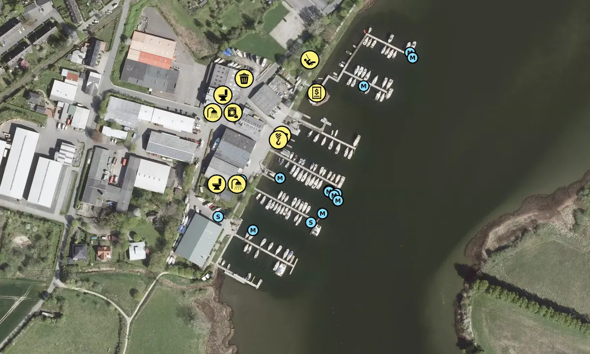 Satelite image of Mittelmanns Werft