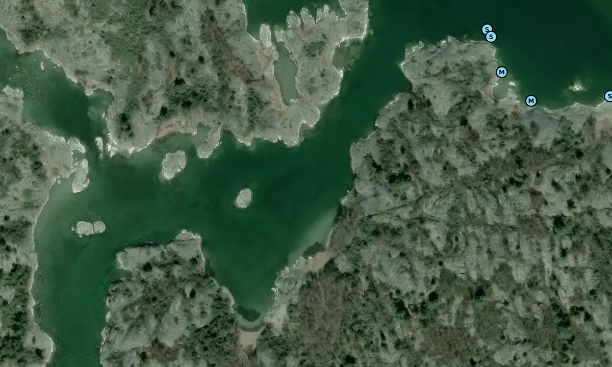 Satelite image of Mjölkvallen