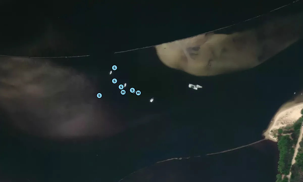 Satelite image of Mobbs Bay