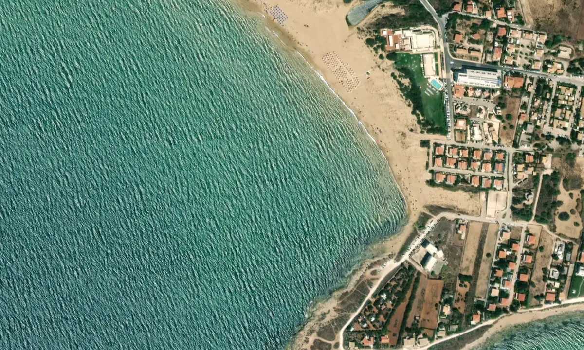 Flyfoto av Modica