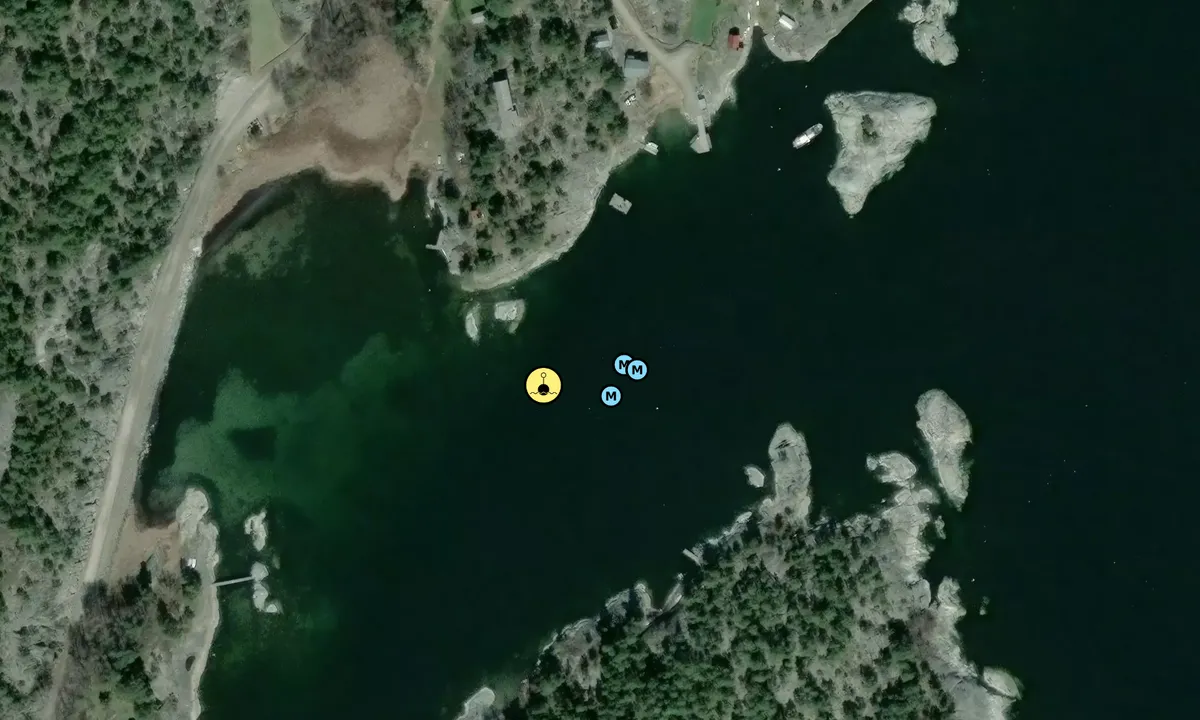 Satelite image of Möja Lustigkulla - SXK Stockholm bouy