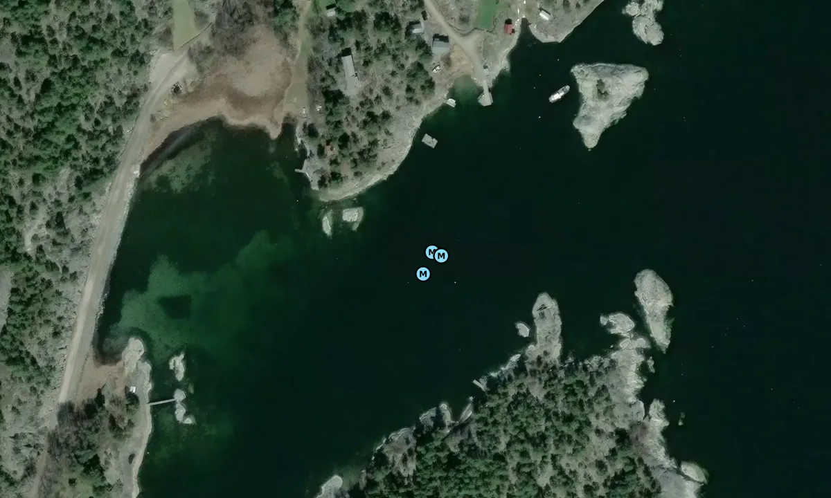Satelite image of Möja Lustigkulla - SXK Stockholm bouy