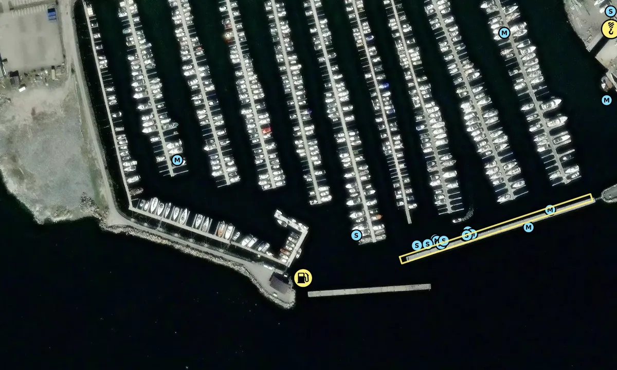 Satelite image of Molde Marina