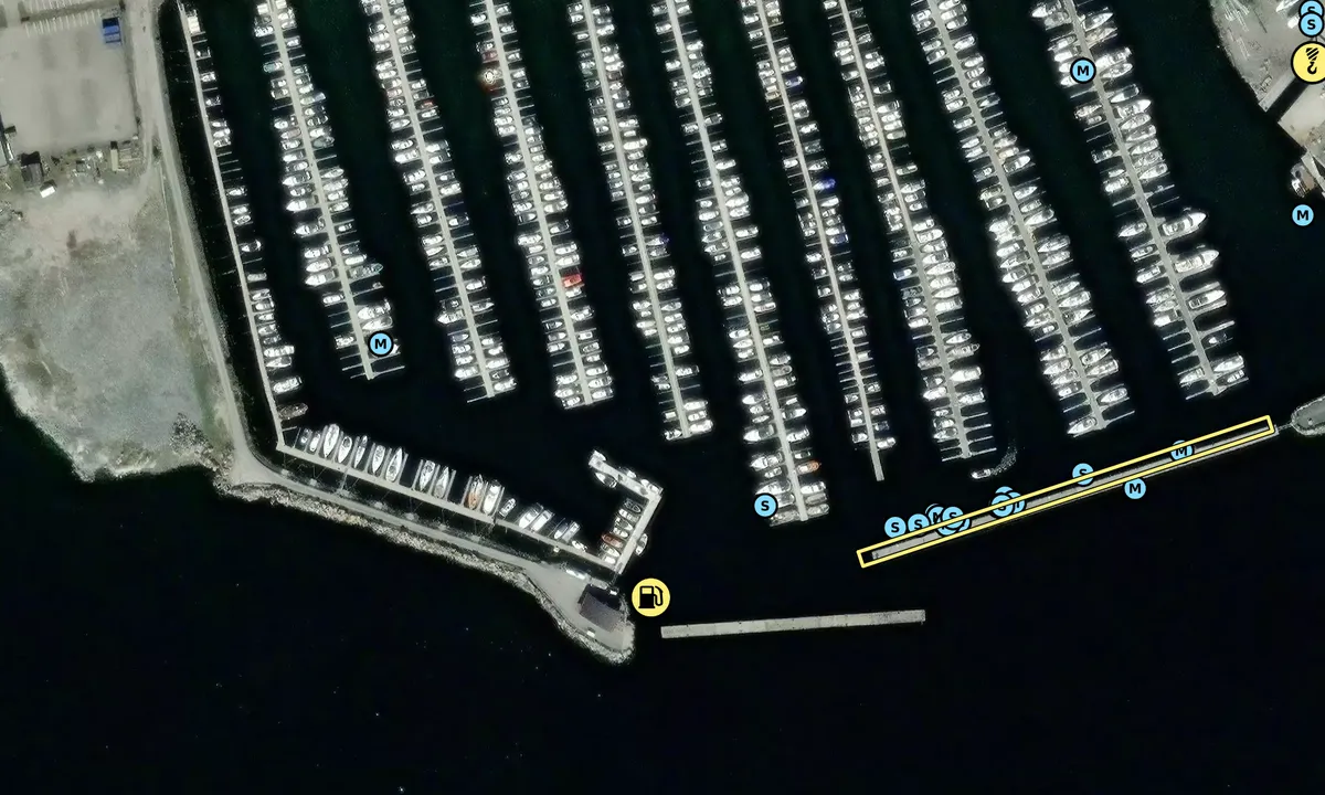 Satelite image of Molde Marina